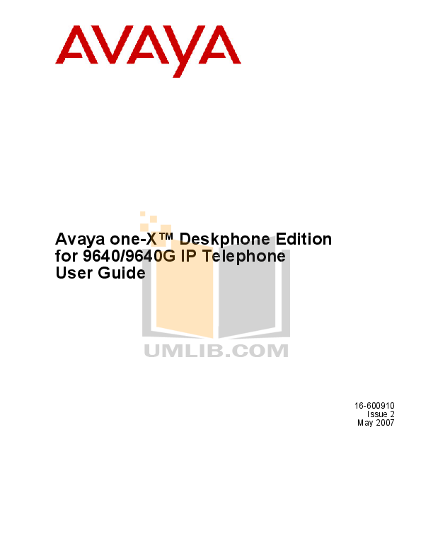 avaya ec500 telephone user manual